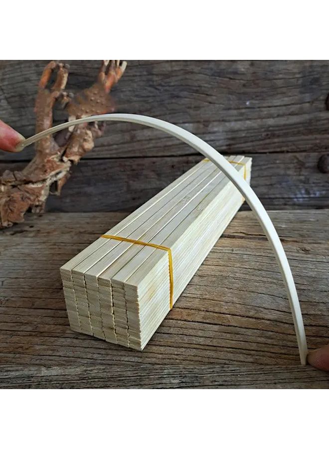 Model 05 Carbonized Bamboo Strips For DIY Building Bridges Canoes Historical Replicas - Image 5